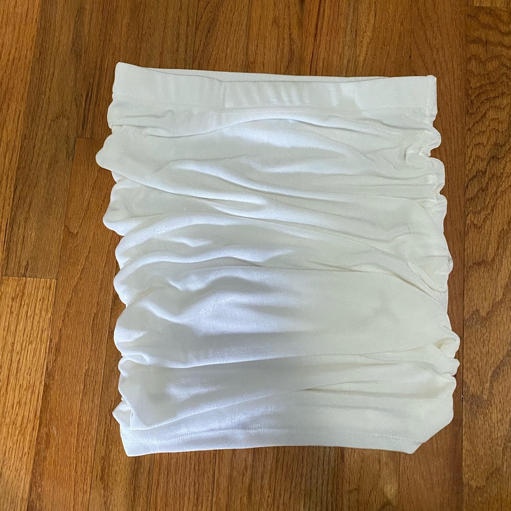 White (see-thru) skirt